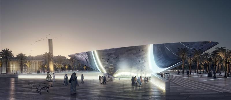 محطة قصر الحكم بواجهة مميزه وتصميم حديث محطة قصر الحكم بواجهة مميزه وتصميم حديث