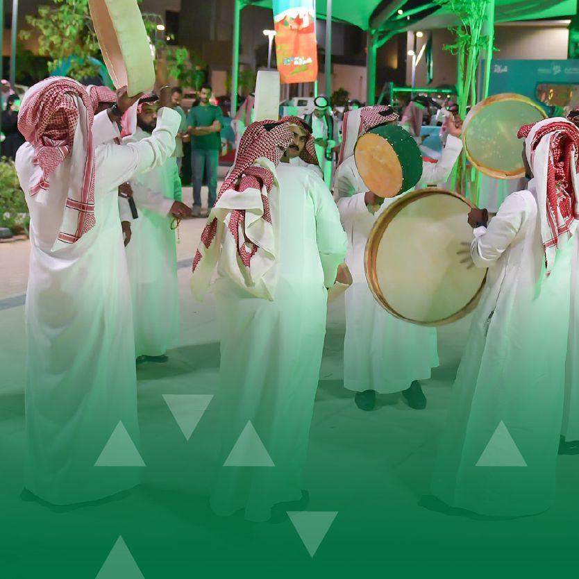 Riyadh Municipality Celebrates the 95th Saudi National Day