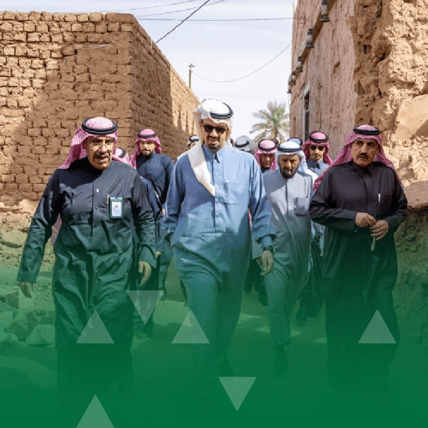 سمو أمين منطقة الرياض يزور محافظة المجمعة ويقف على منظومة الخدمات البلدية