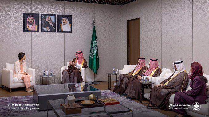 His Royal Highness Prince Dr. Faisal bin Ayyaf, Mayor of Riyadh, met with Her Imperial Highness Princess Hisako Takamado at the Saudi Pavilion at Expo 2025 Osaka. His Royal Highness Prince Dr. Faisal bin Ayyaf, Mayor of Riyadh, met with Her Imperial Highness Princess Hisako Takamado at the Saudi Pavilion at Expo 2025 Osaka.