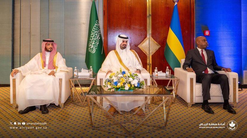 His Highness the Mayor of Riyadh Region attends the celebration of the Embassy of Rwanda in the Kingdom on the occasion of its National Day. His Highness the Mayor of Riyadh Region attends the celebration of the Embassy of Rwanda in the Kingdom on the occasion of its National Day.