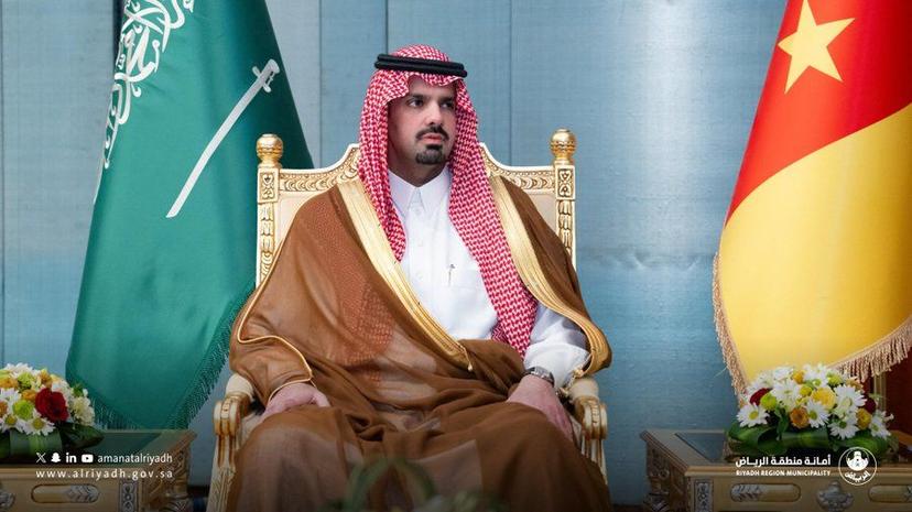 His Highness Prince Dr. Faisal bin Ayyaf, Mayor of Riyadh Region, attends the celebration of the Embassy of the Republic of Cameroon on the occasion of its National Day. His Highness Prince Dr. Faisal bin Ayyaf, Mayor of Riyadh Region, attends the celebration of the Embassy of the Republic of Cameroon on the occasion of its National Day.