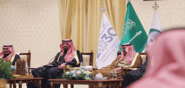 سمو أمين منطقة الرياض يزور محافظات الدلم وحوطة بني تميم والحريق ويطلق عقود لـ 8 مشاريع تنموية