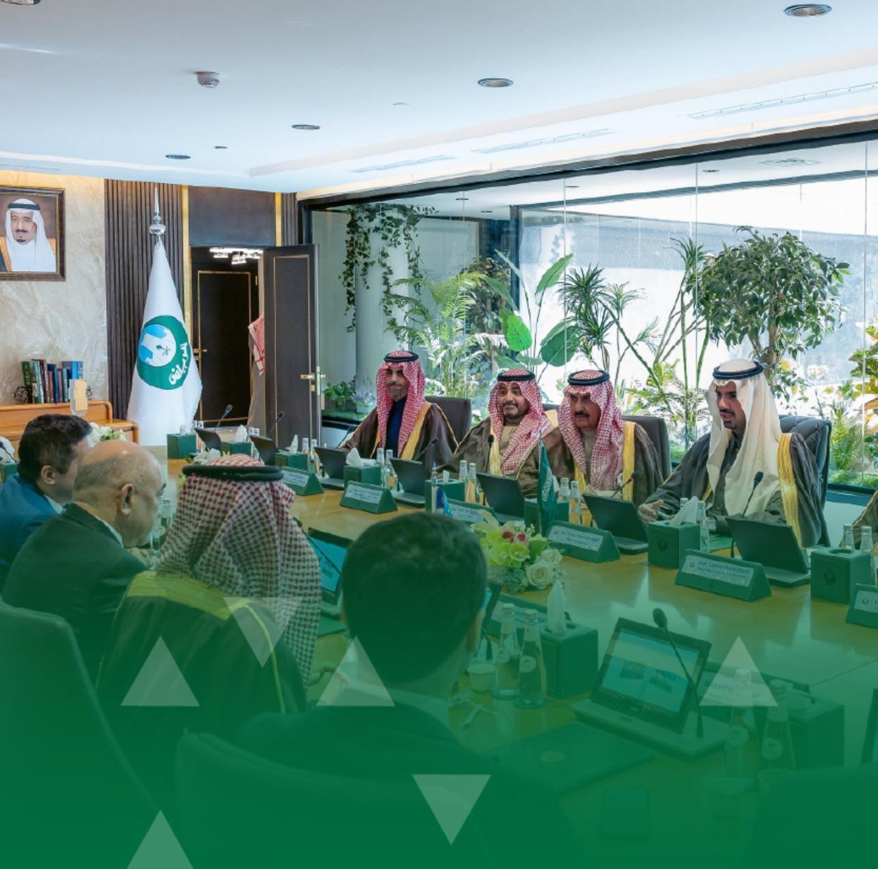 H.R.H. Mayor of the Riyadh Region Meets the Governor of Tashkent and His Accompanying Delegation