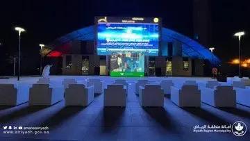 Screens broadcasting national team matches Screens broadcasting national team matches