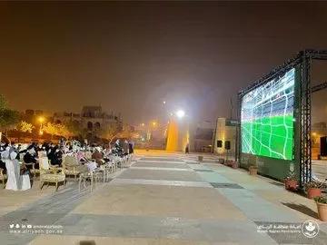 Screens broadcasting national team matches Screens broadcasting national team matches